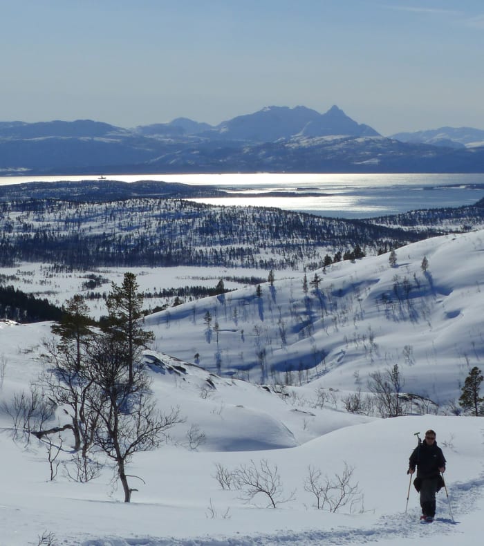69° Nord, entre terre et mer en raquettes