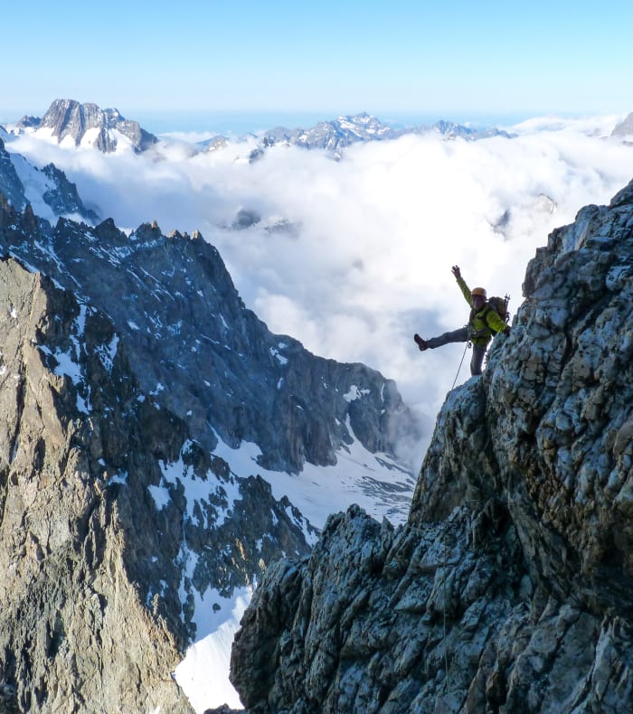 Alpinisme rocher Haute Montagne Evolution