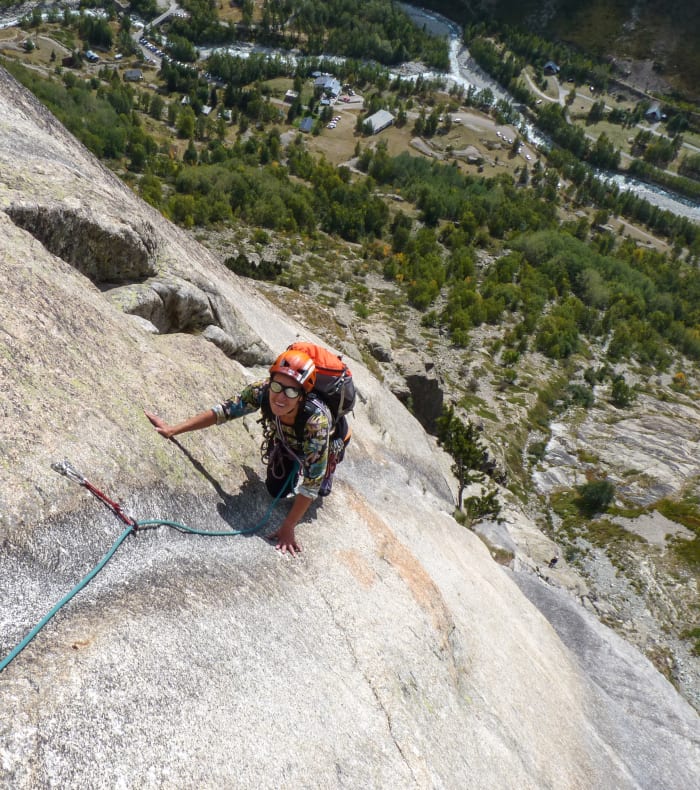 Alpinisme rocher Haute Montagne Expert