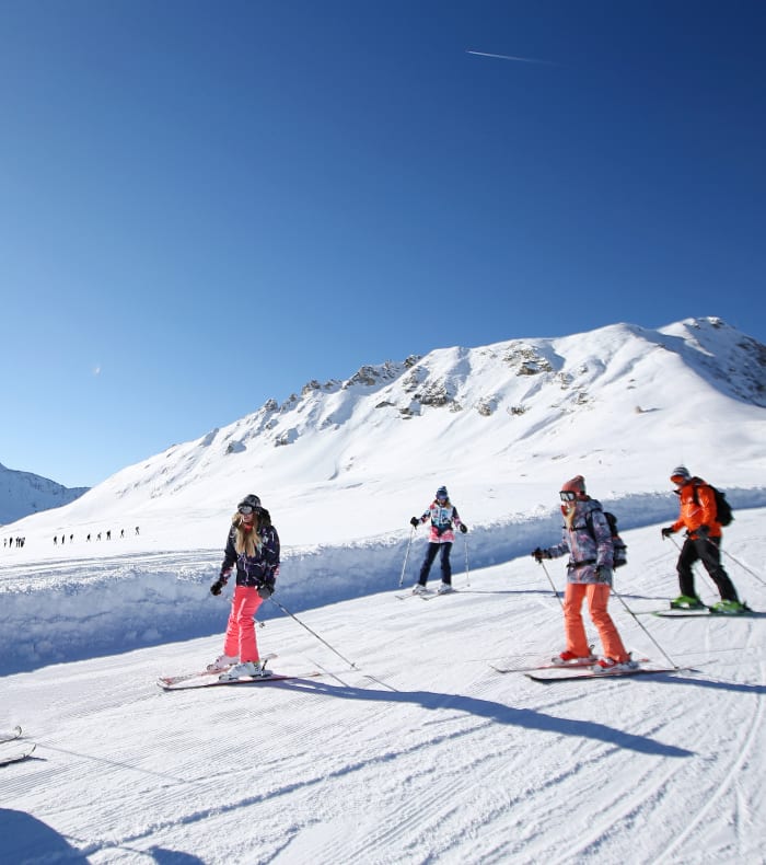 Lær at stå på ski på 7 dage Halvtid