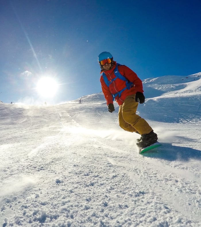 Lær at stå på snowboard på 7 dage