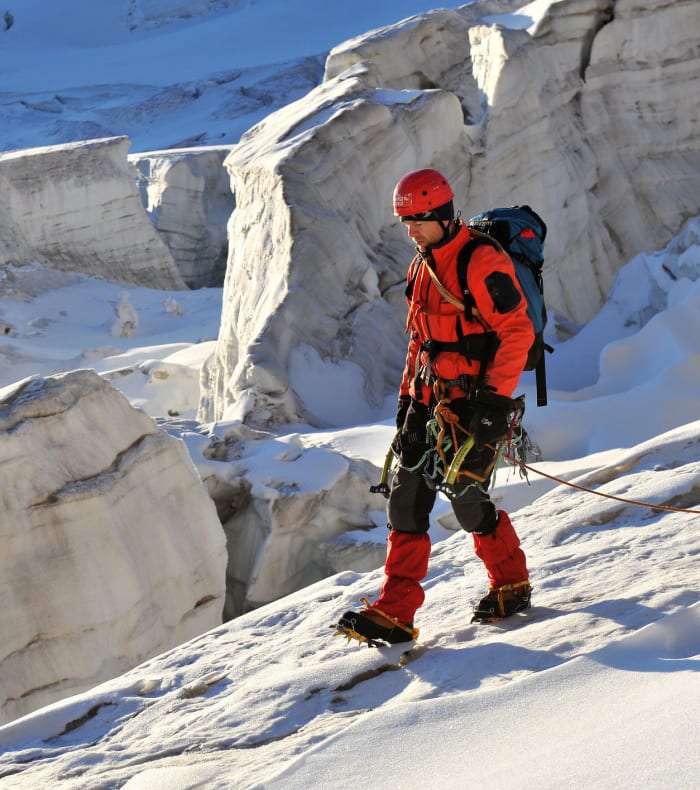 Au cœur des glaciers du mont Blanc