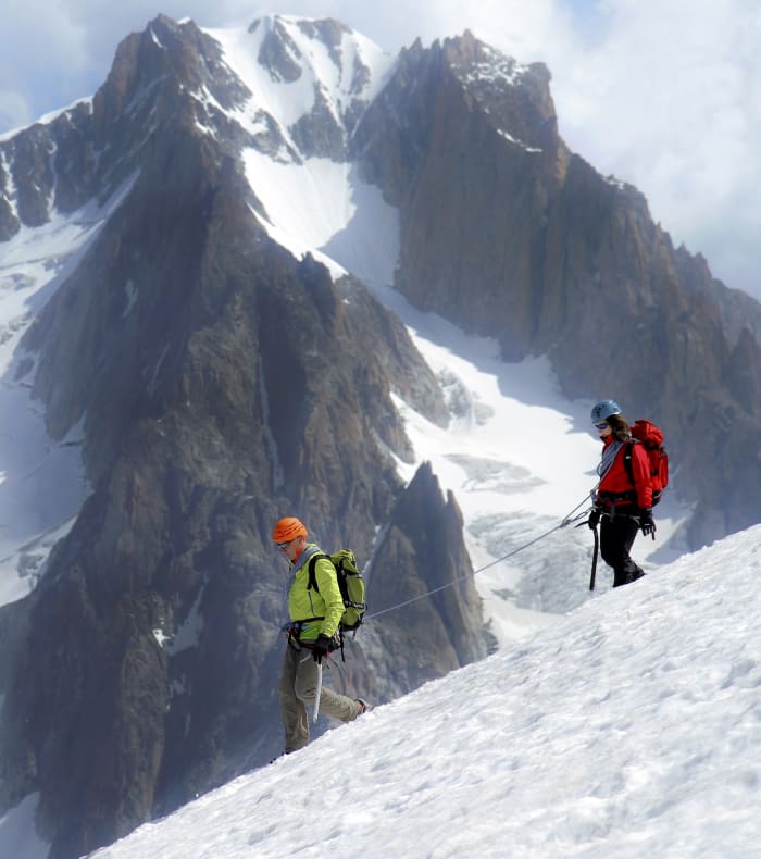 Au cœur des glaciers du mont Blanc