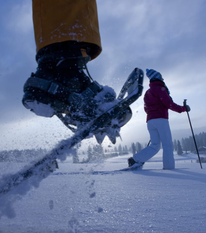 Aventure hivernale en raquettes et pulka dans le Jura