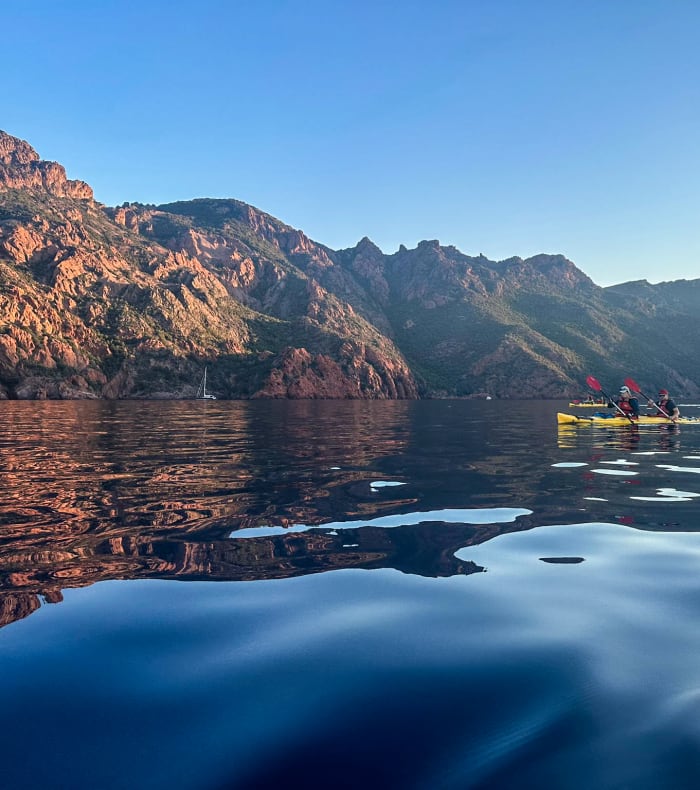 Aventure Kayak : Golfe de Porto et calanques de Piana