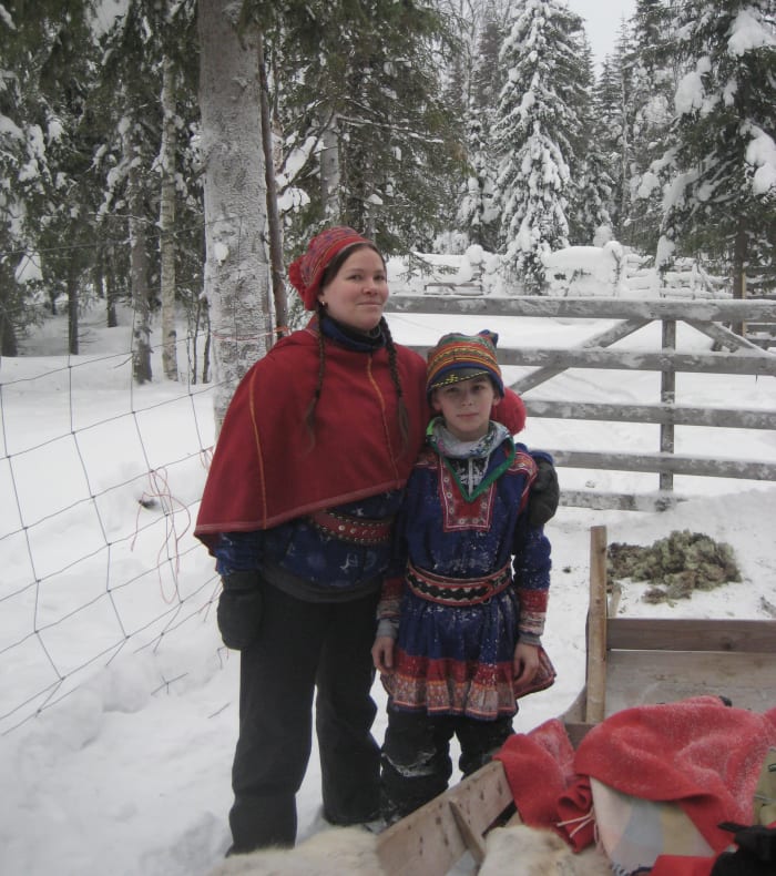 Aventures et aurores boréales en Laponie