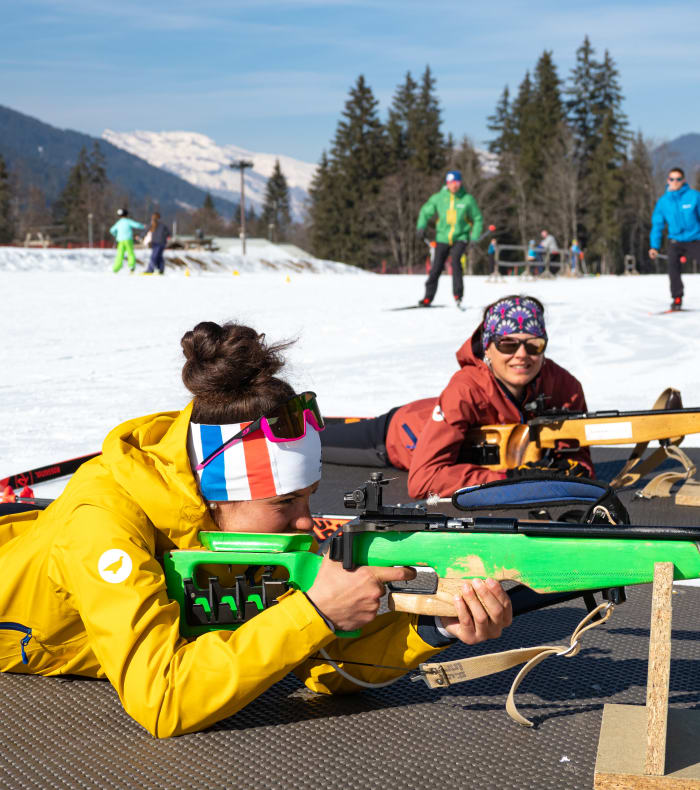 Skiskydning – øvet/alpint skiløb