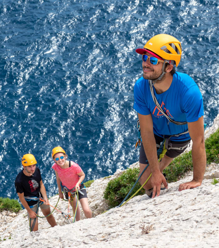 Break 3 jours Initiation Escalade grandes voies