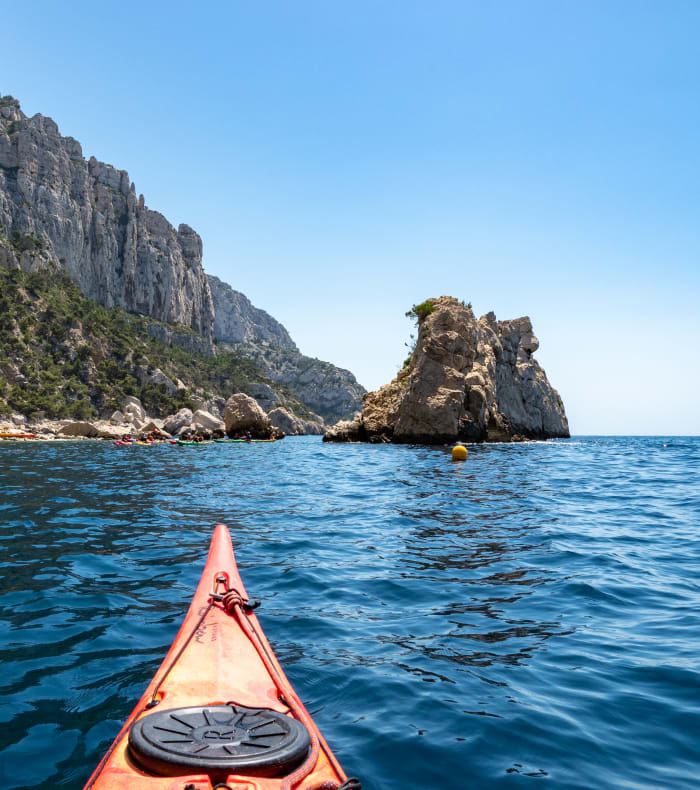 Break 4 jours / 4 nuits  Découverte des calanques en Kayak de mer