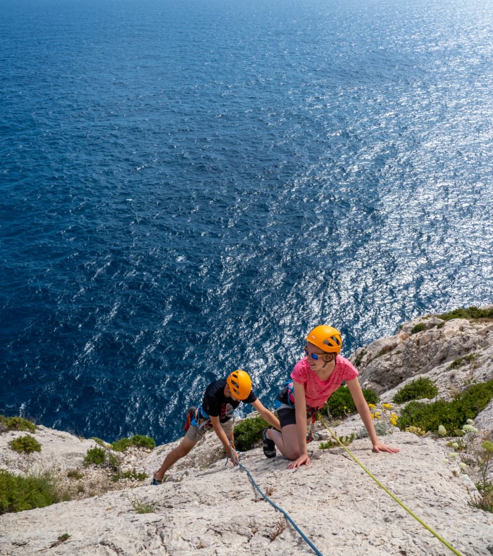 Break 4 jours / 4 nuits Escalade grandes voies Initiation