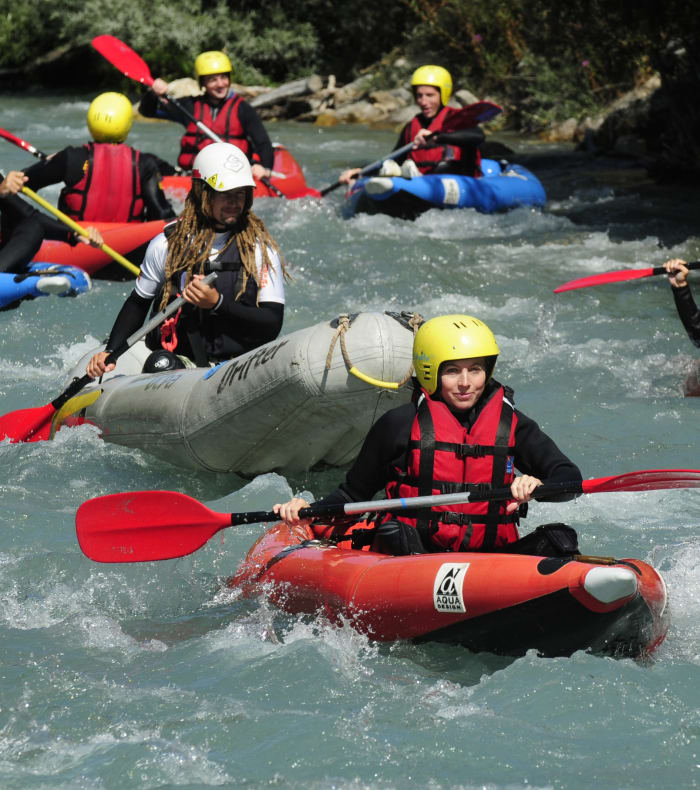 Break 4 jours Eaux vives et rafting découverte Serre Che
