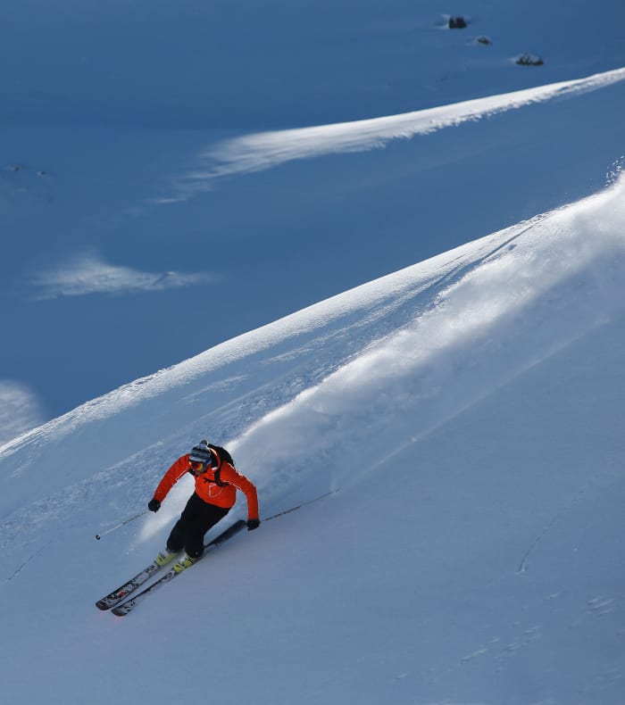 Fire dages ski freerando