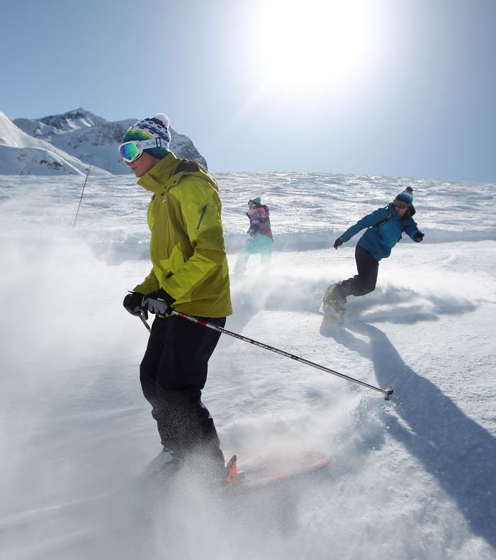 4-dages vinterferie i pakke: Ski deltid