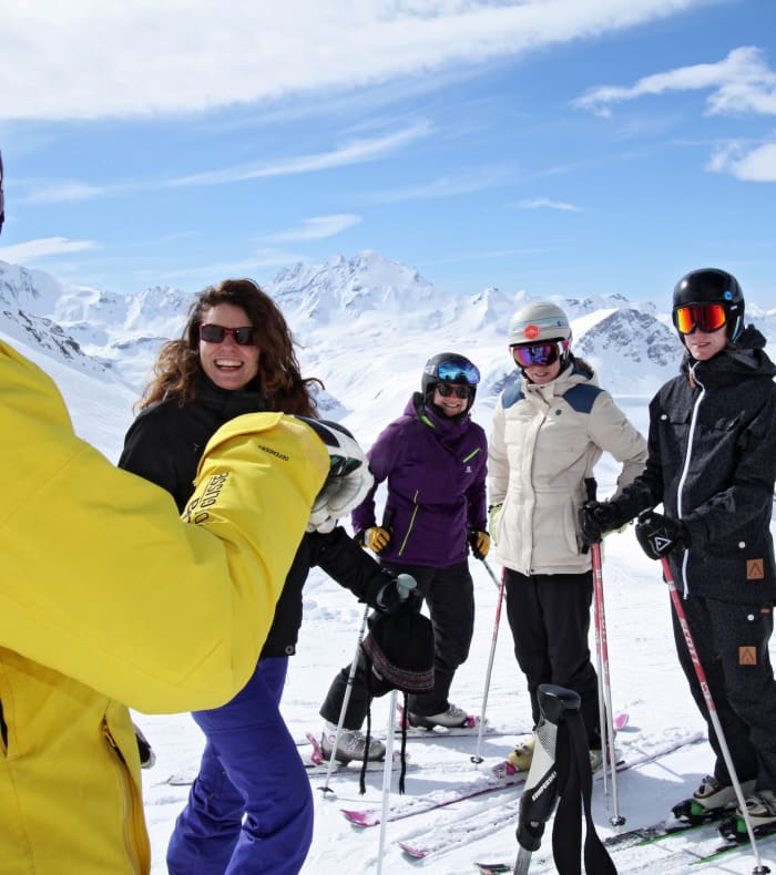 5 dages ski- eller snowboardophold, halvdags-pakke