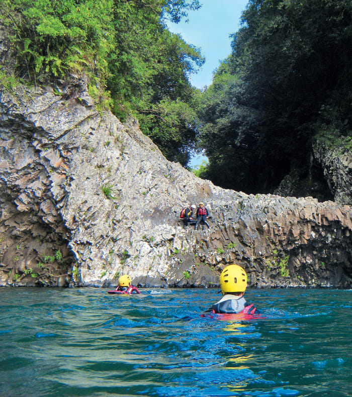 Canyoning på Réunion