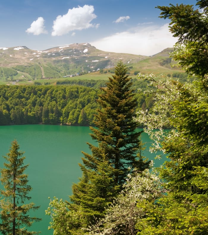 Cascades, lacs et volcans d'Auvergne