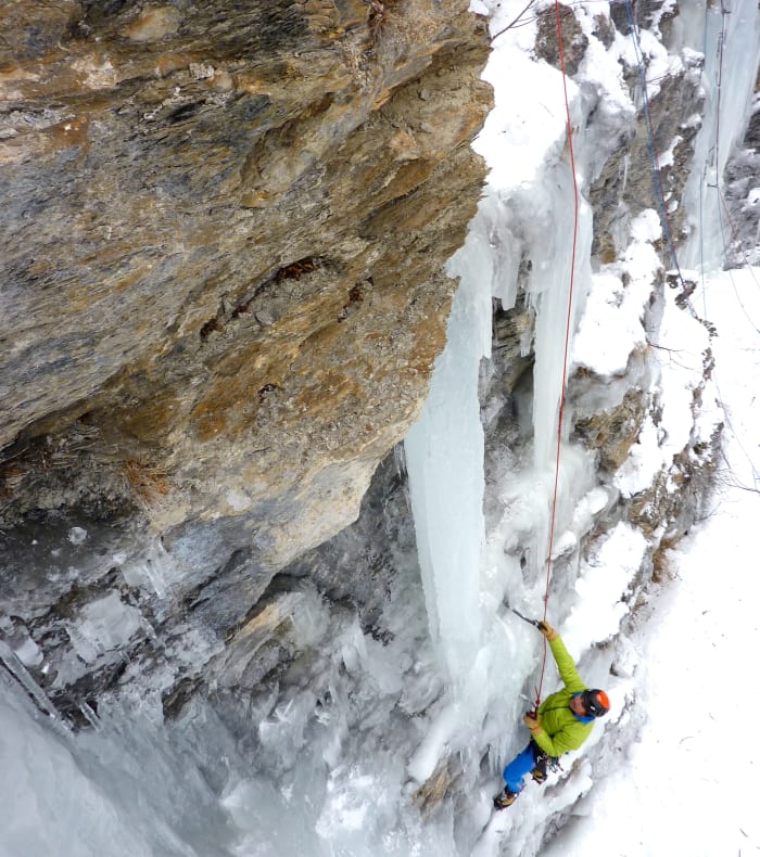 Cascades de glace perfectionnement