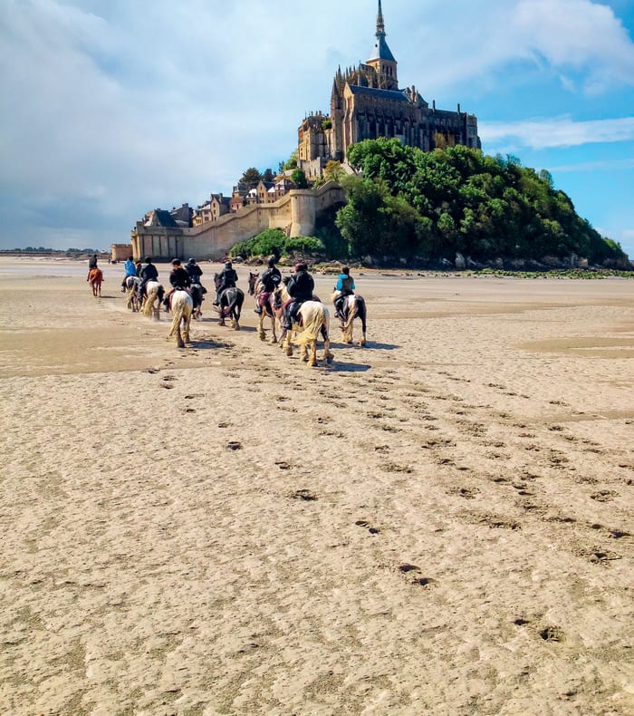 Chevauchée mythique au Mont Saint Michel version 3 jours