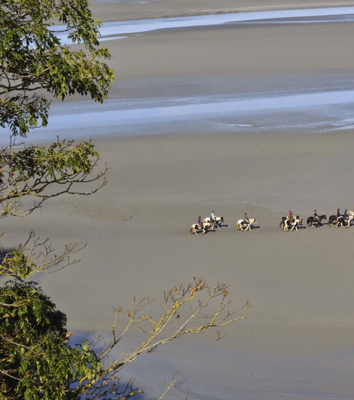 Chevauchée mythique au Mont Saint Michel version 3 jours en campement