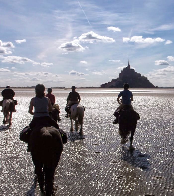 Chevauchée mythique au Mont Saint Michel version 4 jours