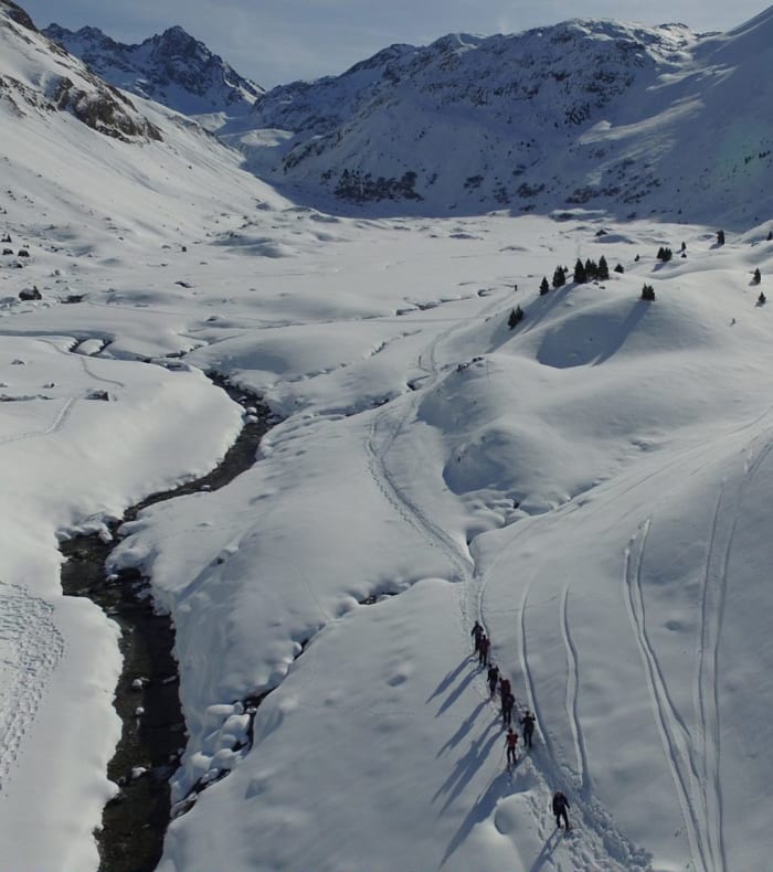 Cocktail neige en Savoie