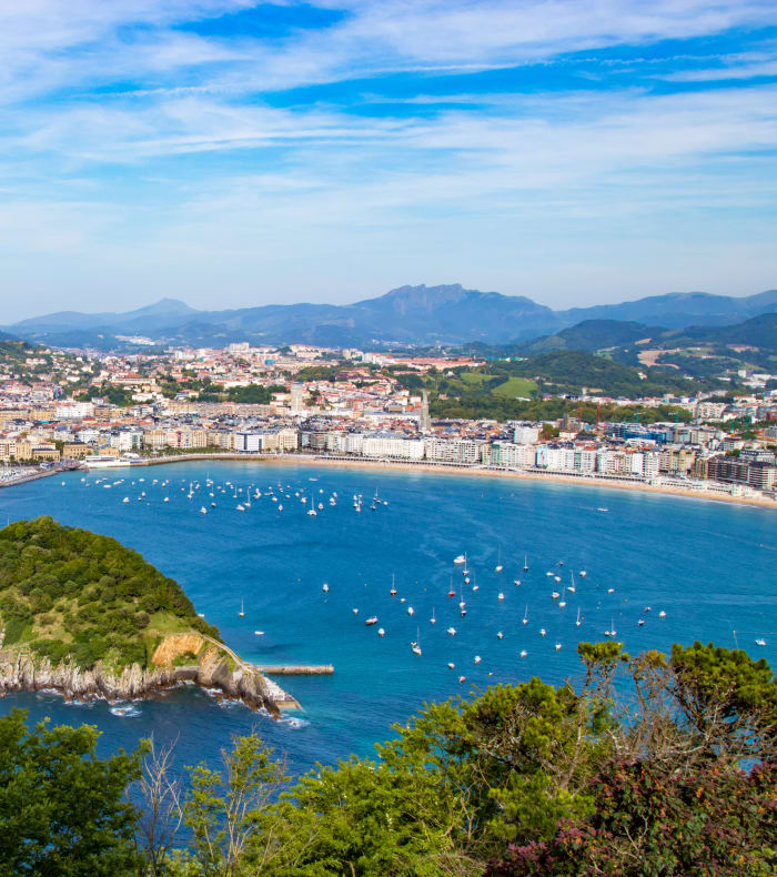 Sejltur langs den spanske kyst i Baskerlandet