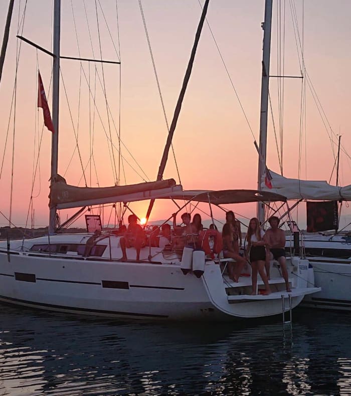 Croisière voilier Famille Cyclades