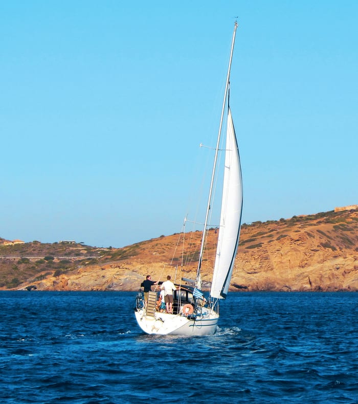 Croisière voilier Famille Cyclades