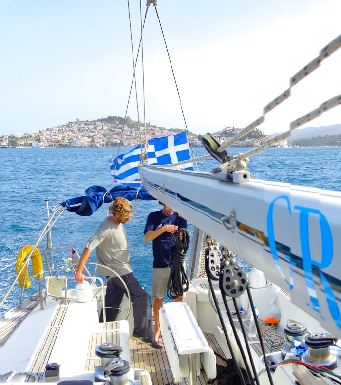 Croisière voilier golfe Saronique