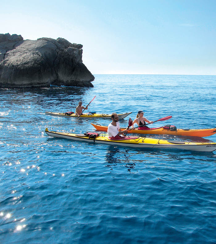 Opdagelse af Calanques i havkajak