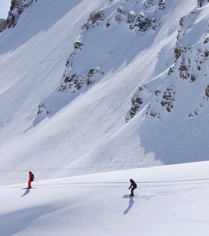 Opdagelse af off-piste skiløb