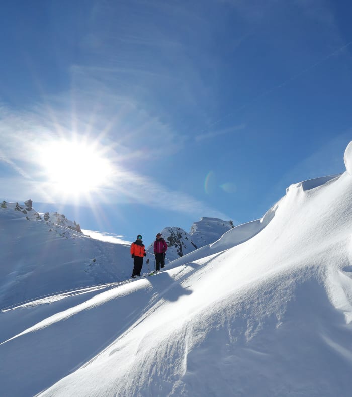 Découverte du ski hors-piste Mi-temps