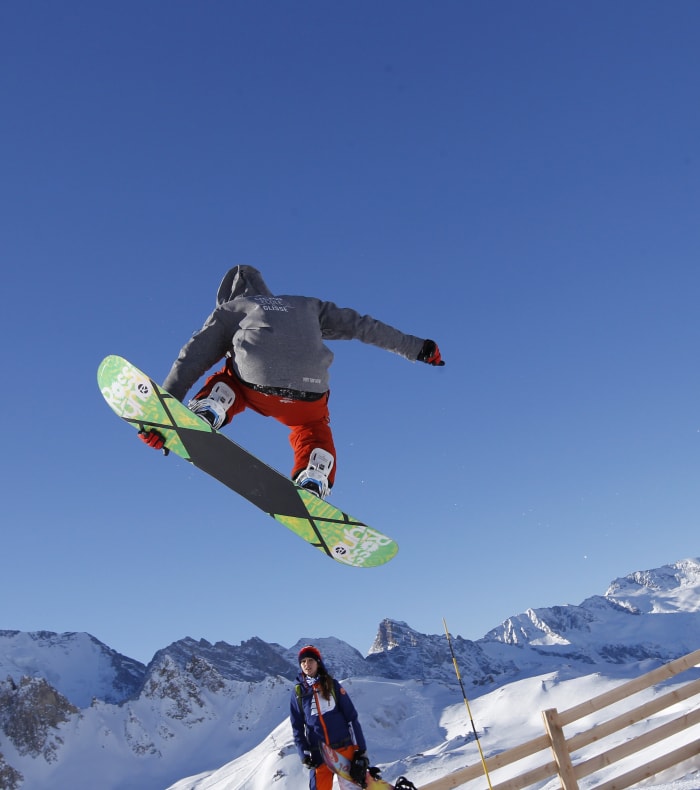 Découverte du snowboard freestyle