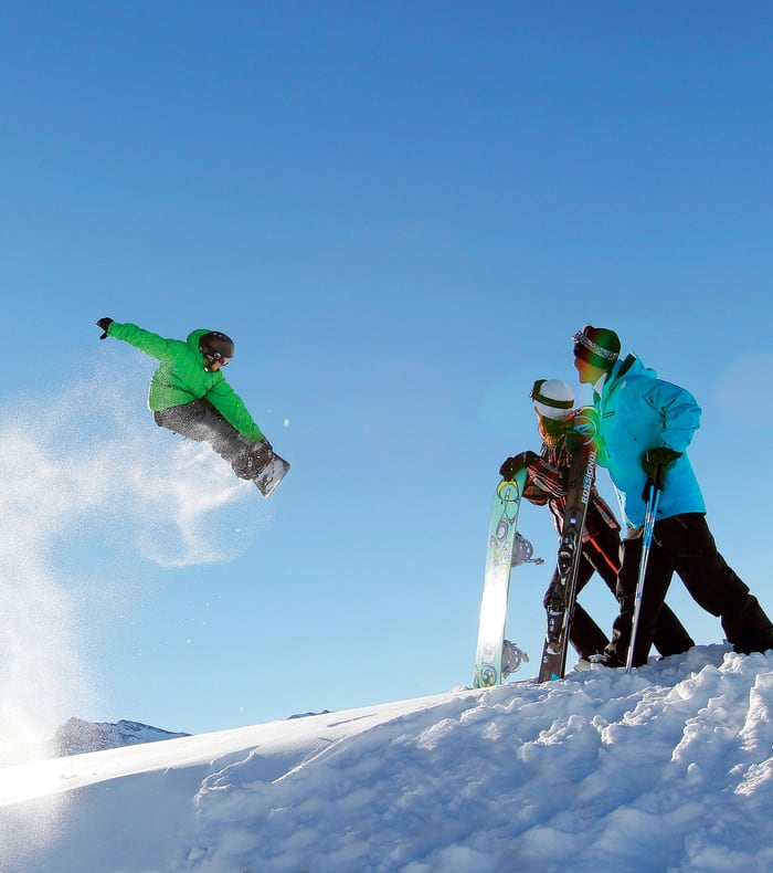 Découverte du snowboard freestyle