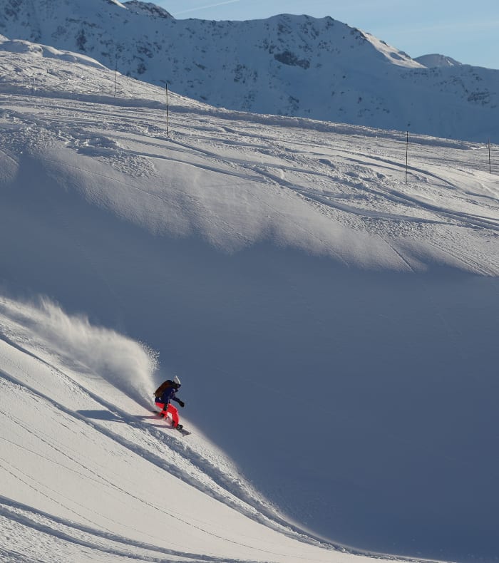 Découverte du Snowboard hors-piste