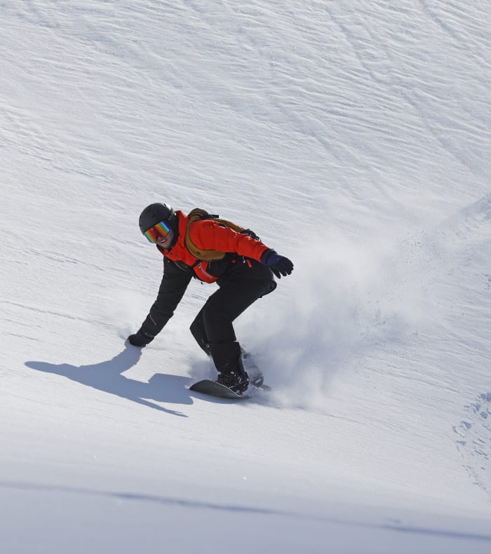 Découverte du snowboard hors-piste Mi-temps