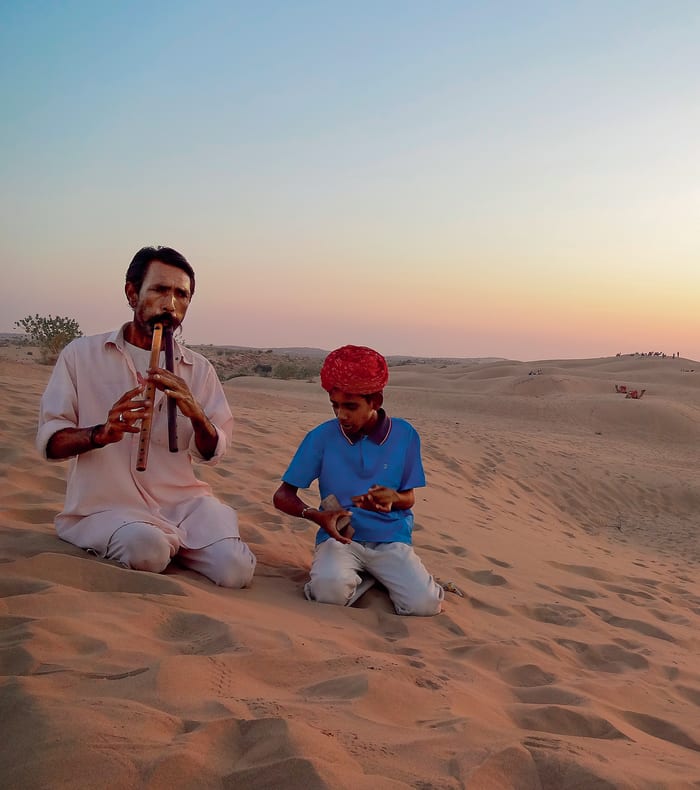 Rajasthans ørkener og paladser