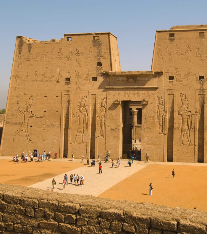 Des pyramides à Abou Simbel