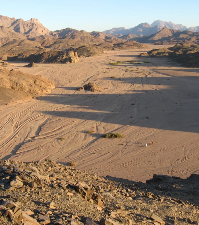 Des pyramides à Abou Simbel