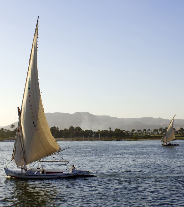 Fra pyramiderne til Abu Simbel