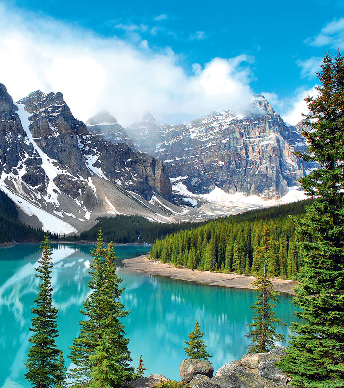 Fra Rocky Mountains til Stillehavet