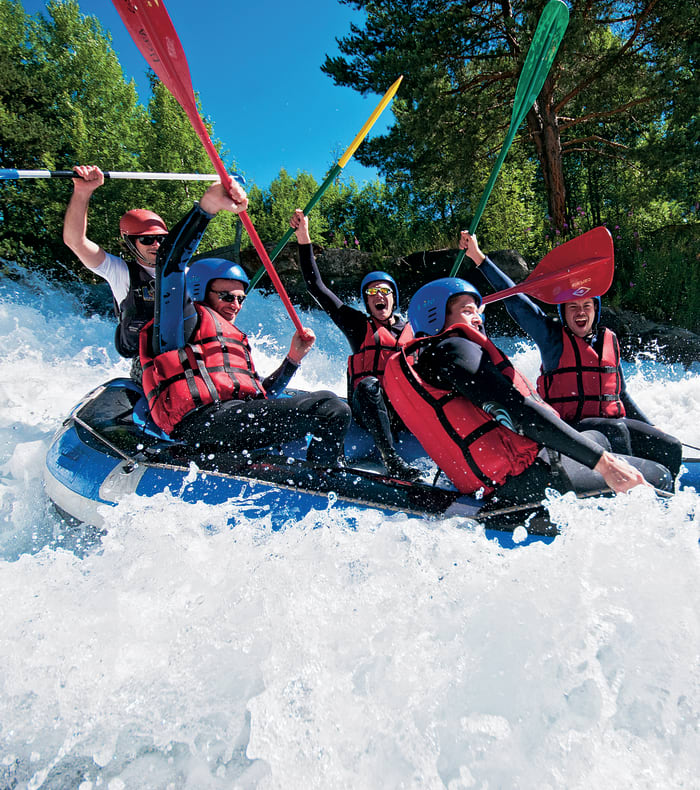 Eaux vives et rafting évolution Serre Che