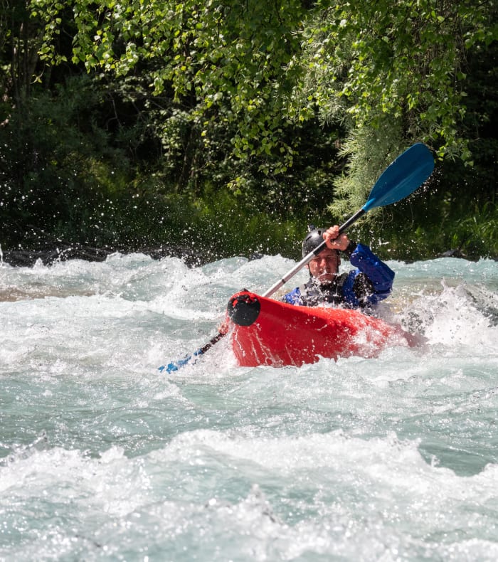 Eaux vives perfectionnement kayak Serre Che