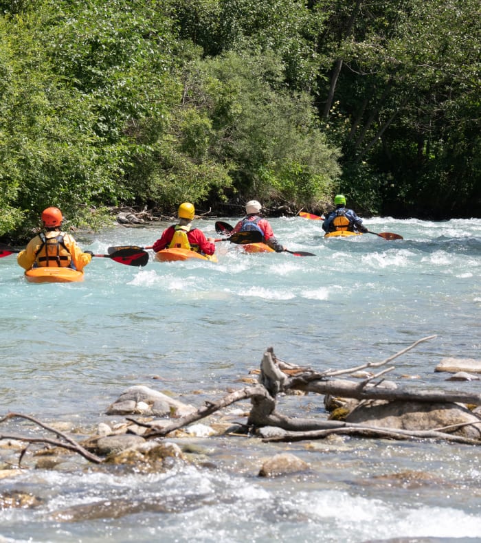 Eaux vives perfectionnement kayak Serre Che