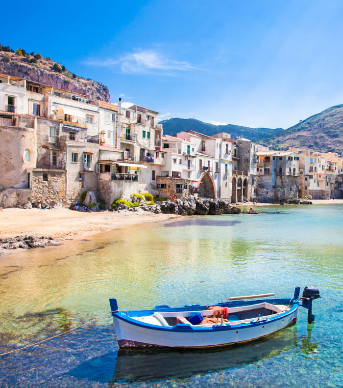 Om vinteren på Etna