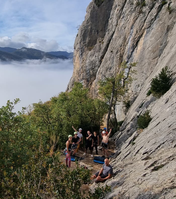 Klippeklatring på 5 dage - Happy summer