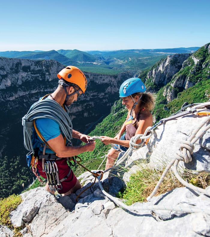 Escalade grandes voies en 5 jours