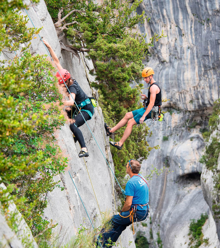Escalade grandes voies Initiation - Happy Summer