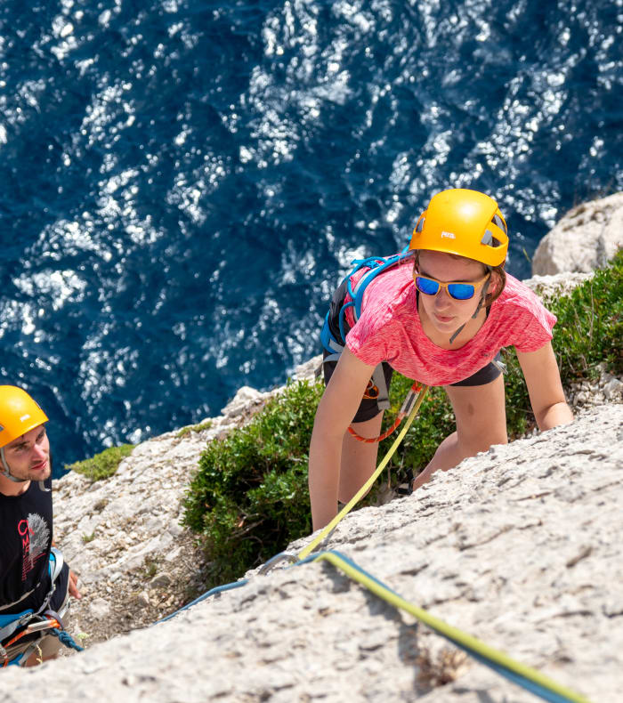 Escalade initiation grandes voies en 5 jours spécial hiver 