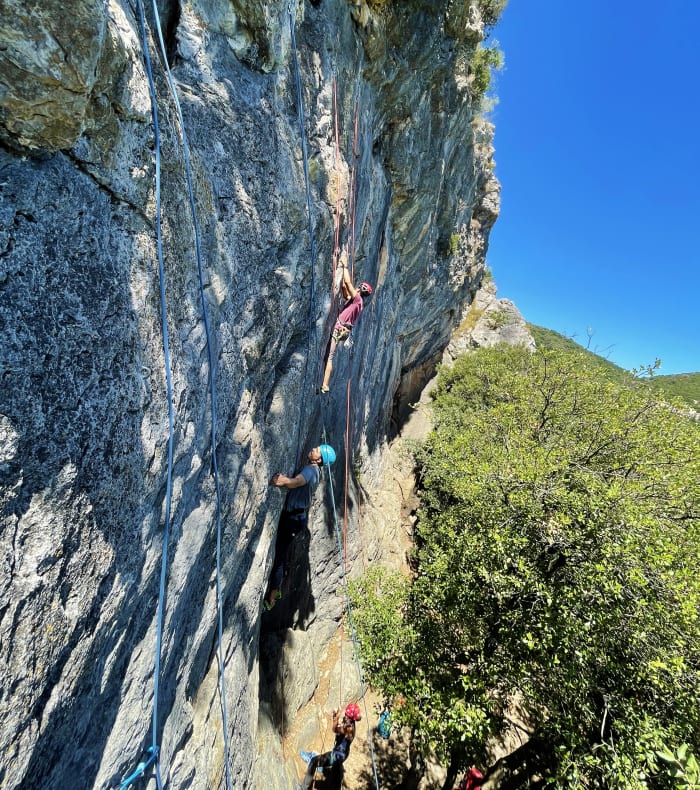 Escalade sur les plus beaux spots du Luberon